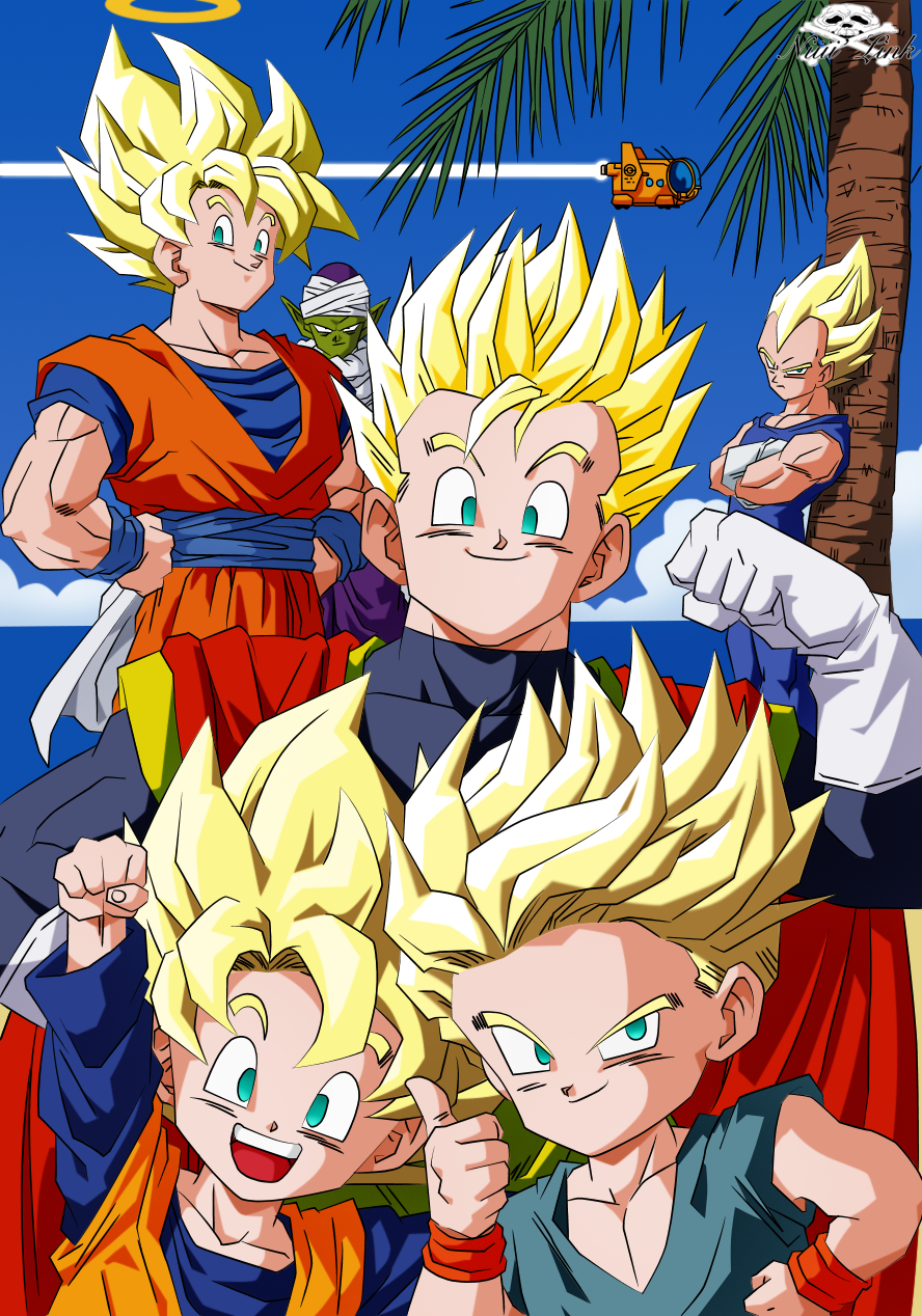 DBZ, La Saga de Majin Boo  Dragon ball, Dragon ball z, Dragon