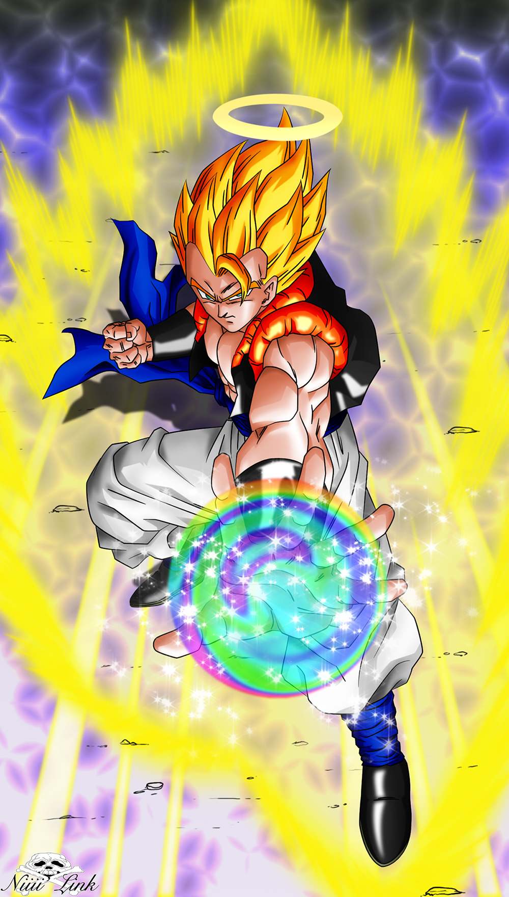 DBS]Gogeta Blue by Niiii-Link on DeviantArt