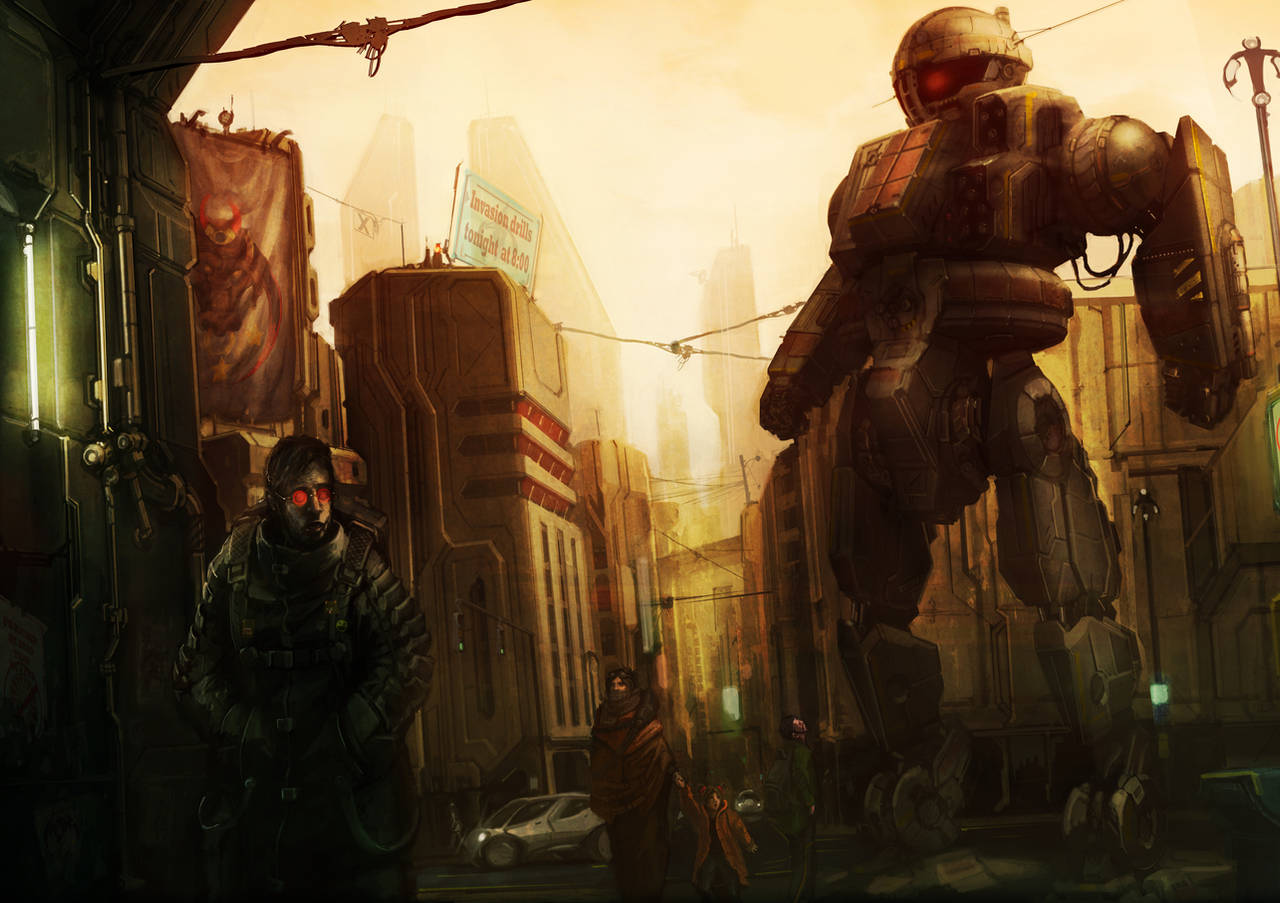 Quickdraw mech by flyingdebris