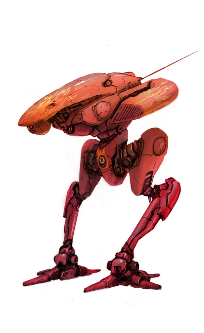 Racing mech 2 by flyingdebris on DeviantArt