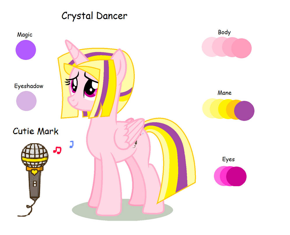 MLP Crystal Dancer Bio (FiS) by Starglow-Arts on DeviantArt