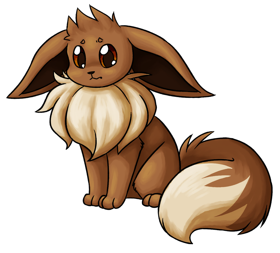 Eevee by AdrianHotspots on DeviantArt