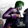 The Joker and Batman Arkham City