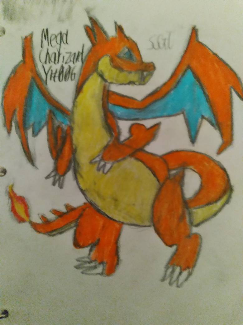 006 Shiny Mega Charizard Y by DasRuedi on DeviantArt