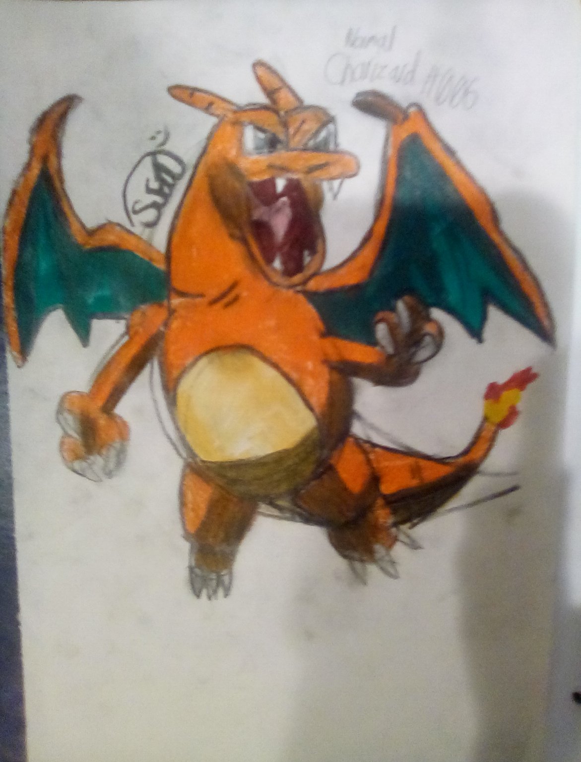 Normal Charizard #006 by Sh0gunyanSTT on DeviantArt