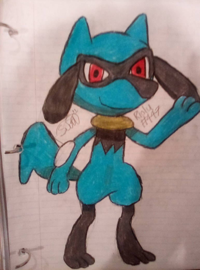 Riolu #447 by Sh0gunyanSTT on DeviantArt