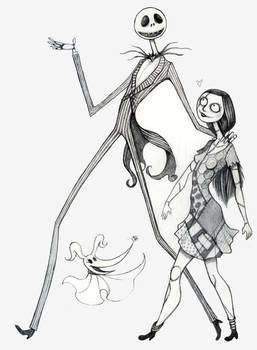 Jack and Sally Walking