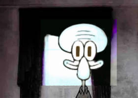 Red Mist Squidward but he is normal