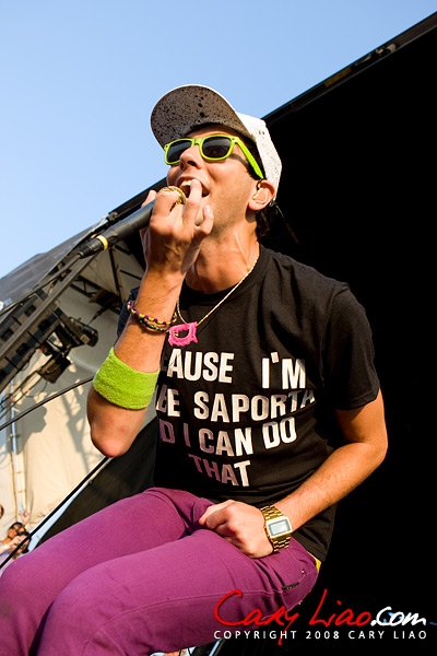 Gabe of Cobra Starship 2