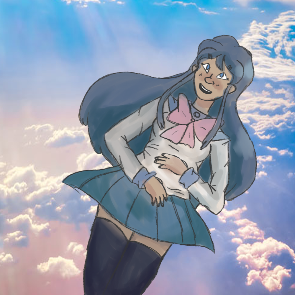 sayaka in the sky with diamonds