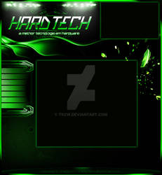 project hardtech web layout