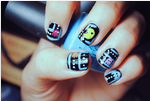 Pac-Man Nails