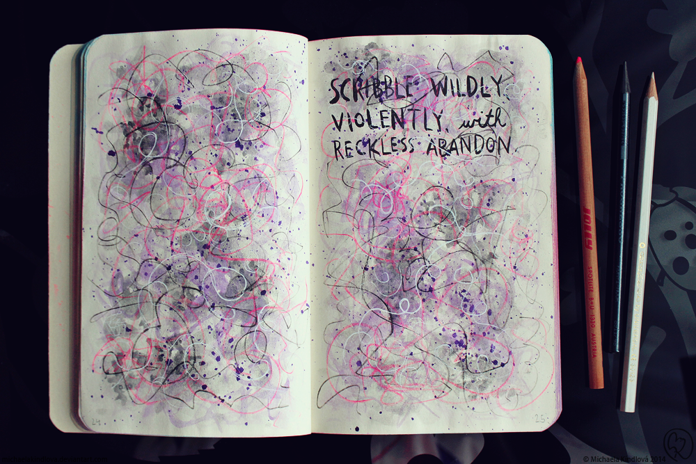 Wreck This Journal: Page 24, 25