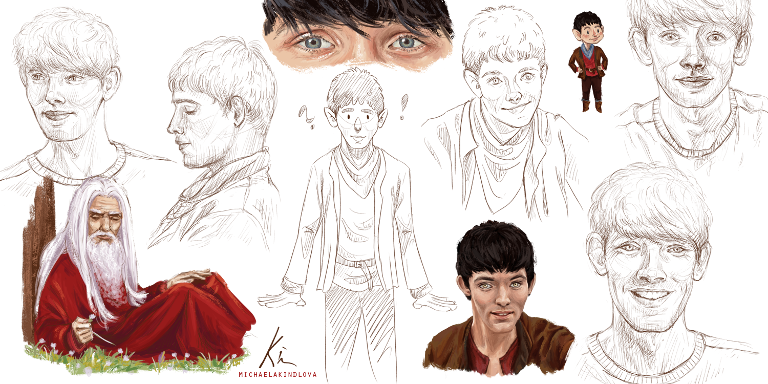 Merlin/Emrys/Colin artdump