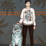 Phil's White Tiger Sweatshirt