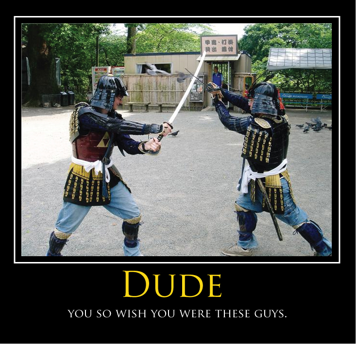 Samurai Demotivational by Coleslayer on DeviantArt