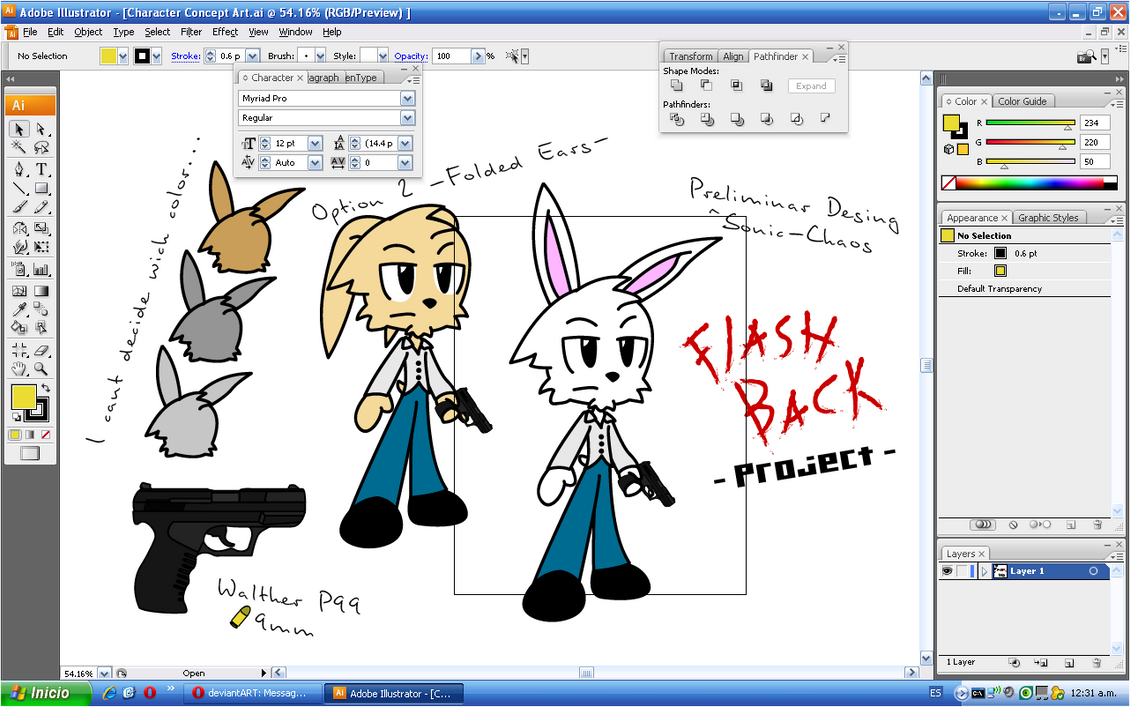 -Character Concept Art- Rabbit by CatEnergy on DeviantArt