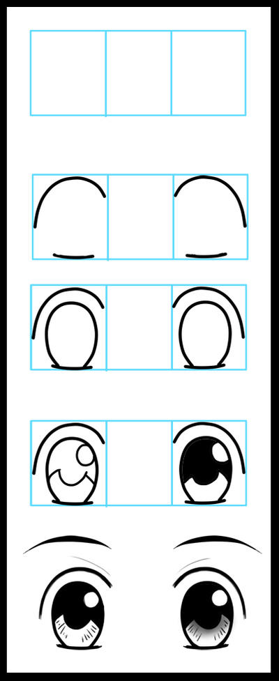 Www.deviantart.how To Draw Anime Eyes - Various Female Anime Manga Eyes