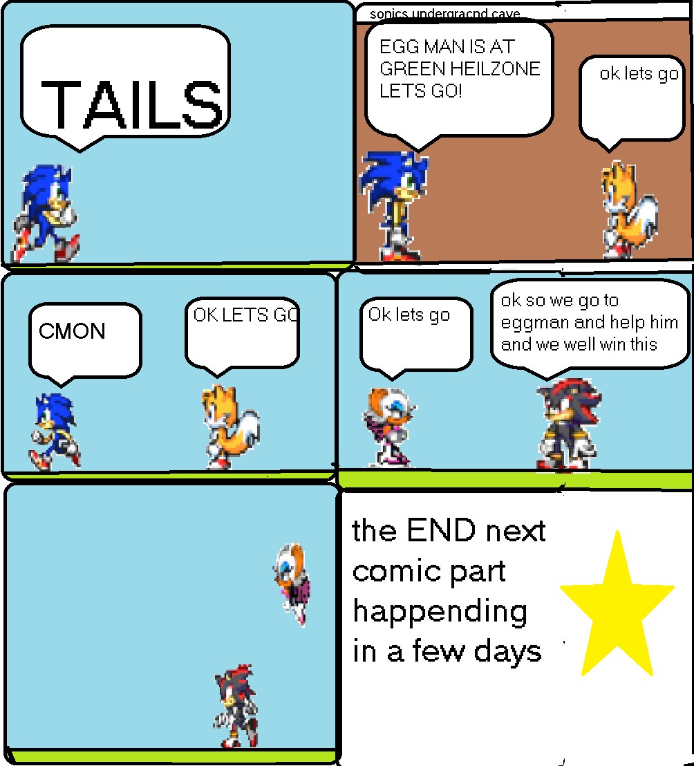 Comics with more sonic sprites (sorry if here are same sprites) - Comic  Studio