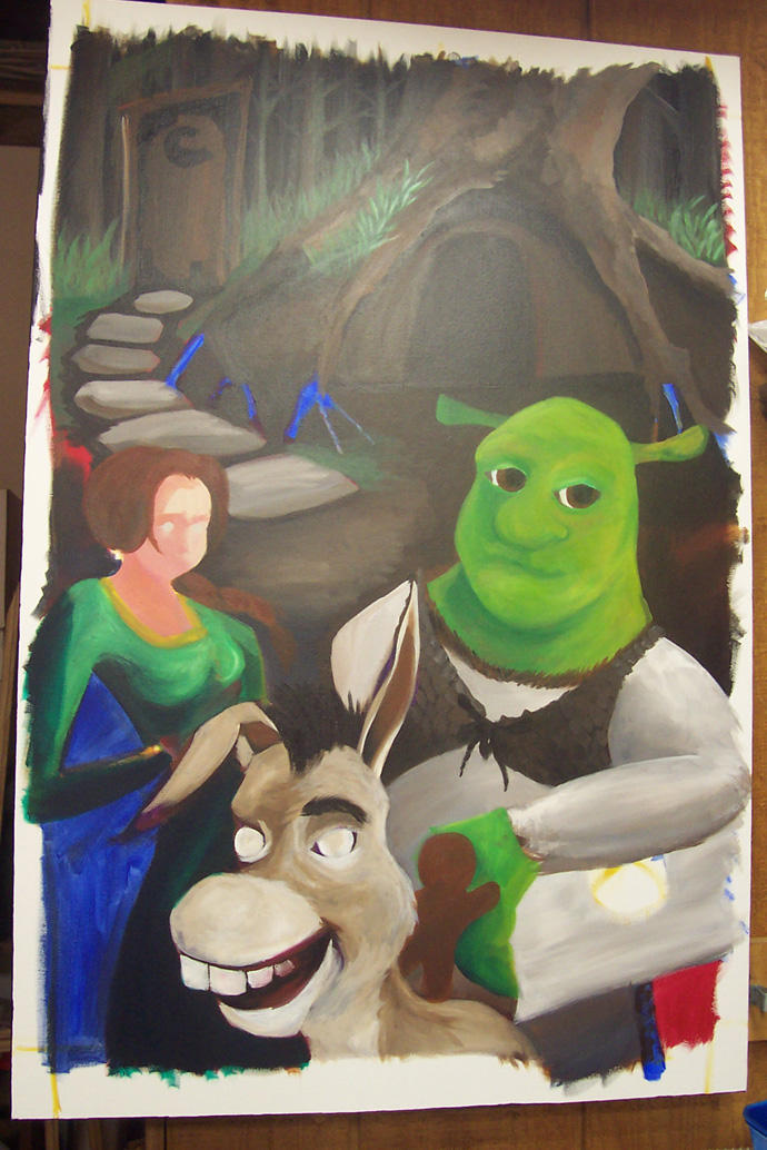 Deviantart Shirk Shrek WIP 04 by Raggedyari on DeviantArt