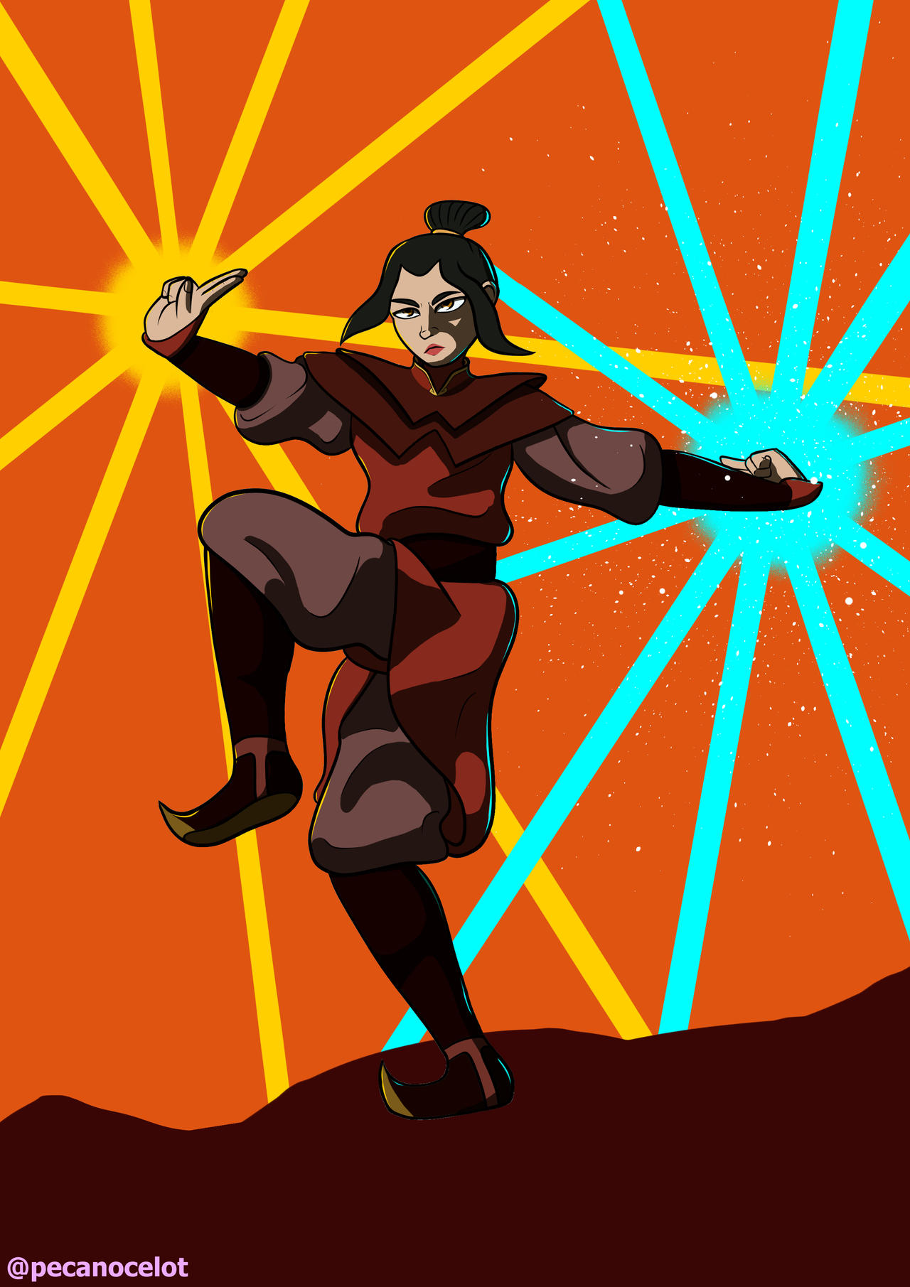 Lizards Azula Rides On Azula by PecanOcelot on DeviantArt