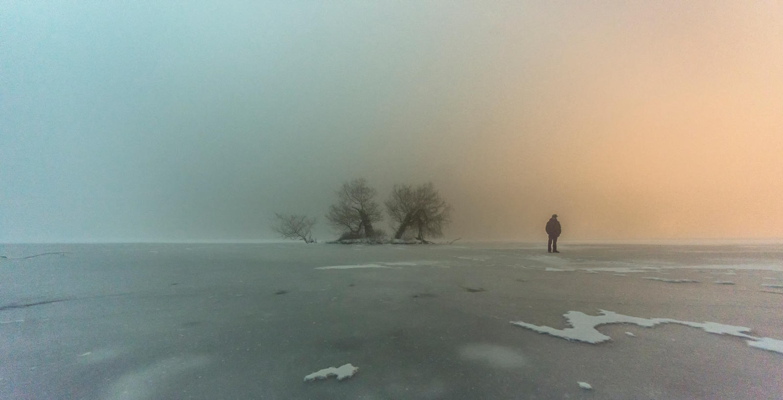 winter in the park