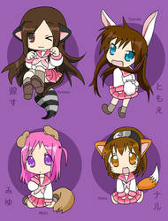 ls - chibi animals