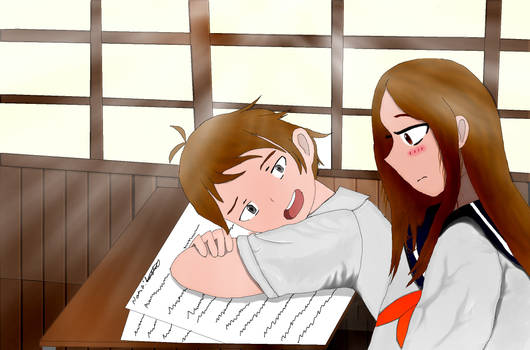 teasing master takagi san fan art