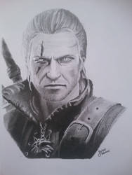 The Witcher : Geralt by JakubQaazAdamski