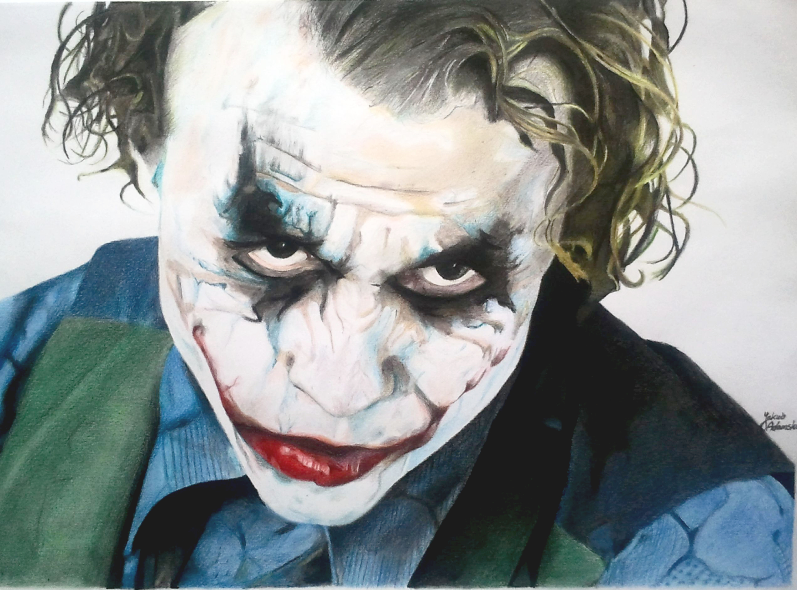 The Joker : Heath Ledger The Dark Knight