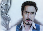 Robert Downey Jr. Drawing by JakubQaazAdamski