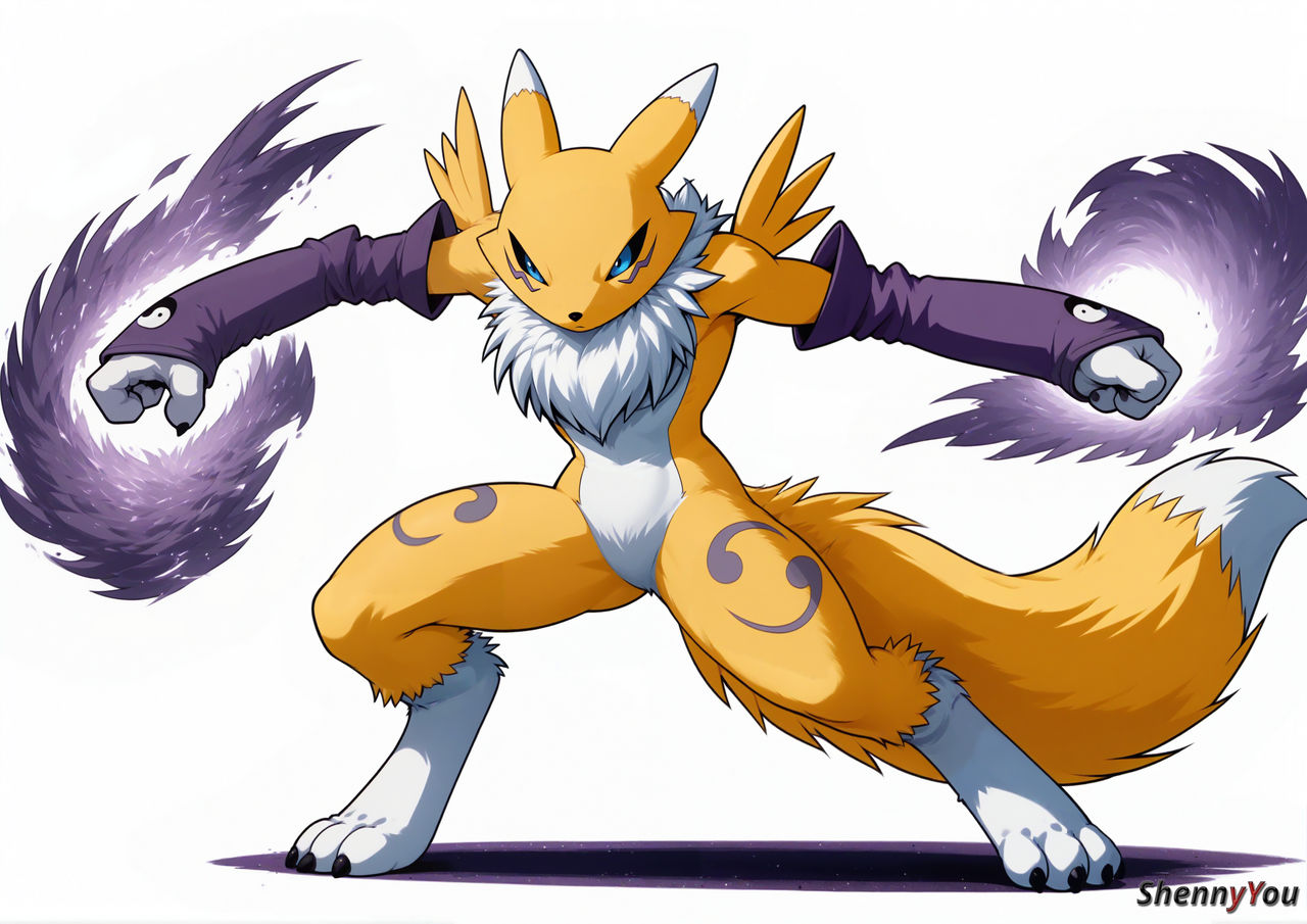 Renamon Icon Renamon Ready For Another Year by ShennyYou on DeviantArt