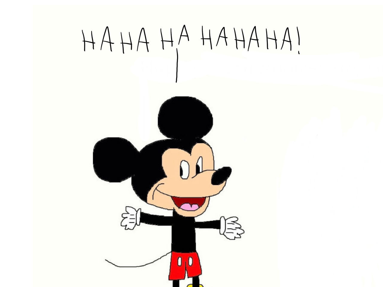 Mickey Mouse Evil Laugh by KatelynBrown2002 on DeviantArt