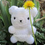 White Amigurumi Bear