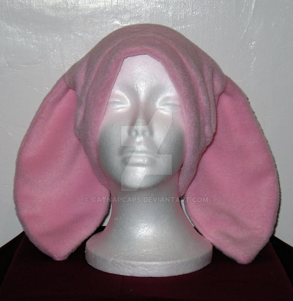 Pink Bunny Rabbit Hat by CatNapCaps on DeviantArt
