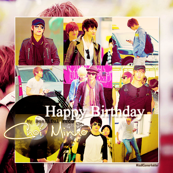 Happy Birthday Minho