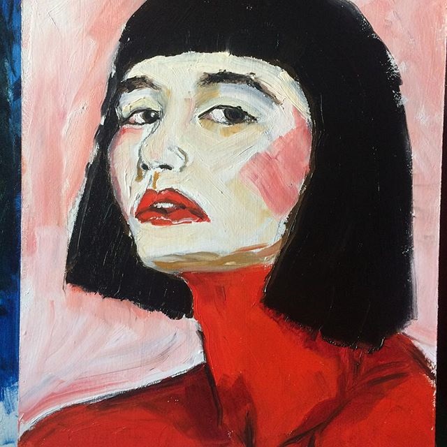 Oil Sketch by Elerrina