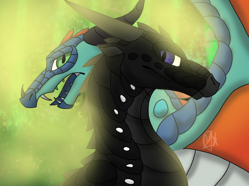 Wings Of Fire Glory And Deathbringer By Grey Wings On Deviantart Wings Of Fire Glory And Deathbringer By Grey Wings On Deviantart