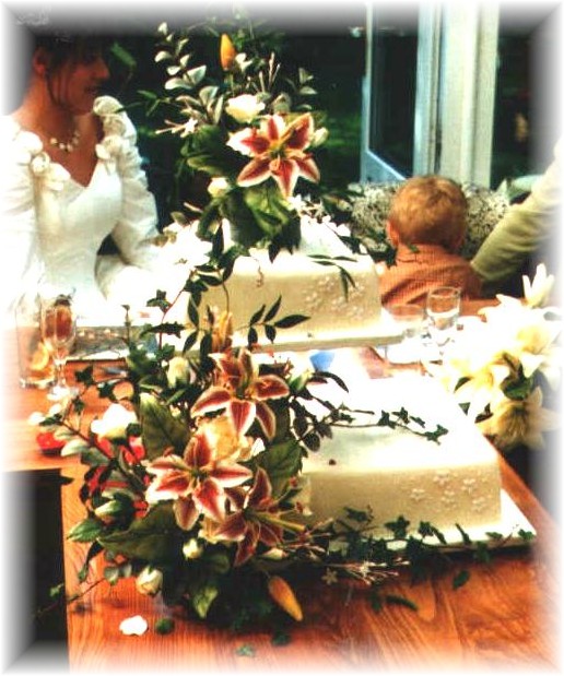 first wedding cake 10 yrs ago