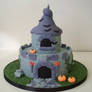 Haunted Fairy castle cake