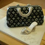 Quick Luis Vuitton cake n shoe