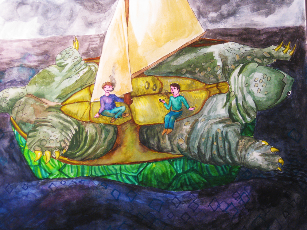 Turtle Boat by CatcherInDaRye on DeviantArt