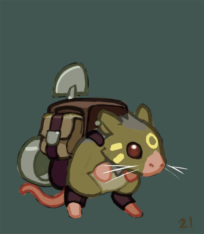 021 - Pack Rat by Malakym on DeviantArt