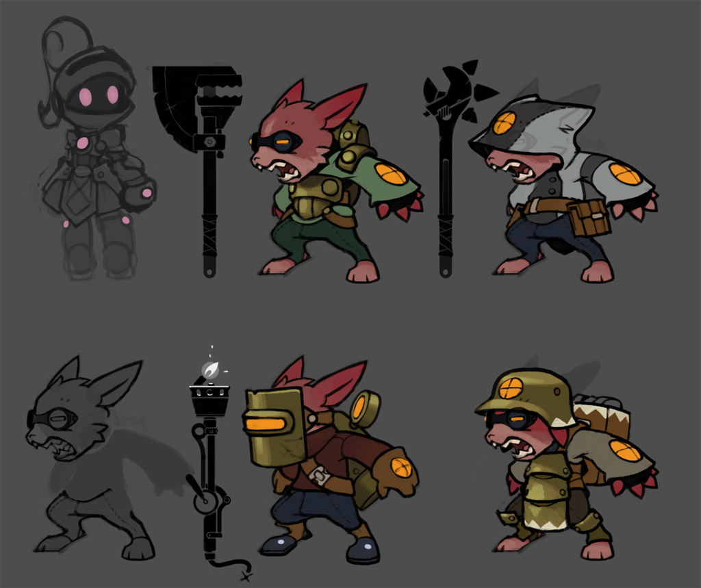 Gremlin Concepts by Malakym