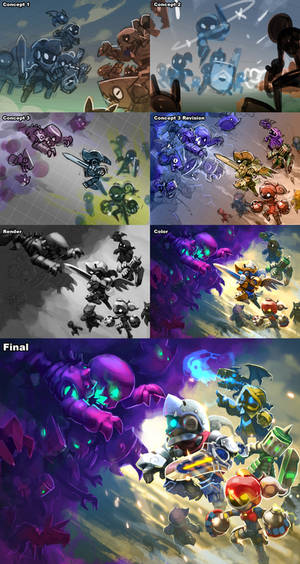 Spiral Knights: Splash Development