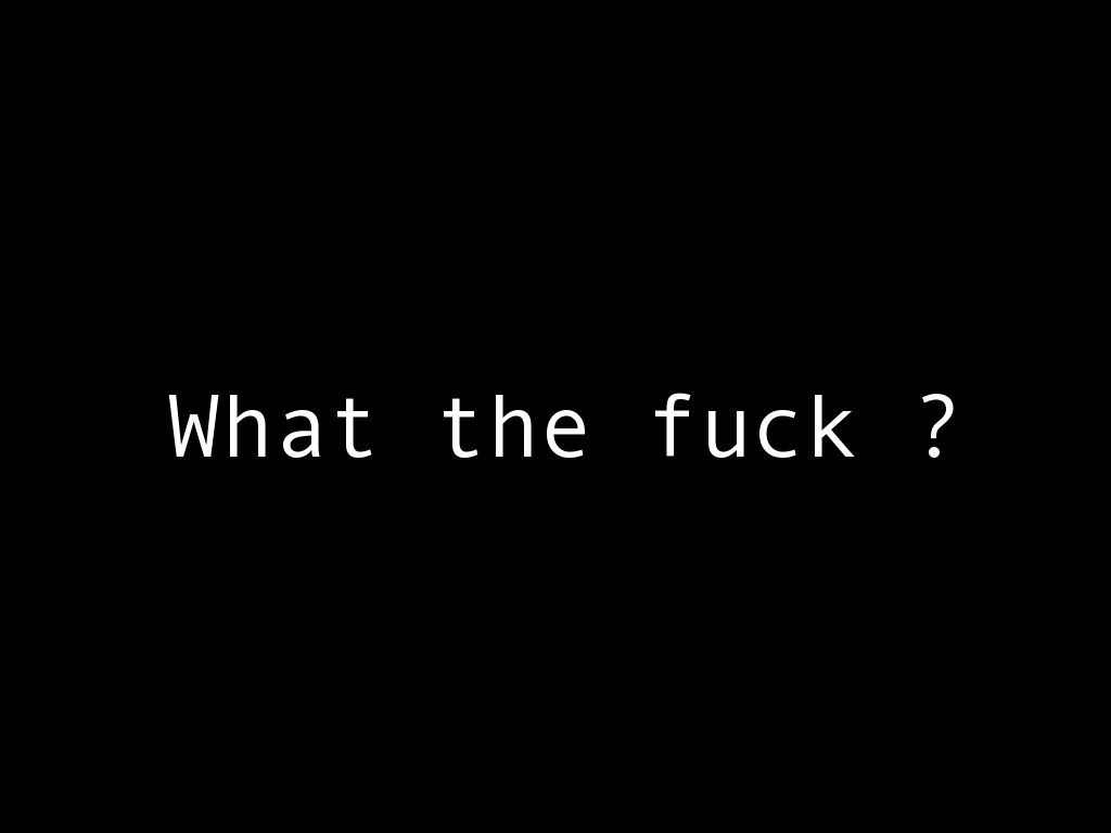WTF Black by juyle