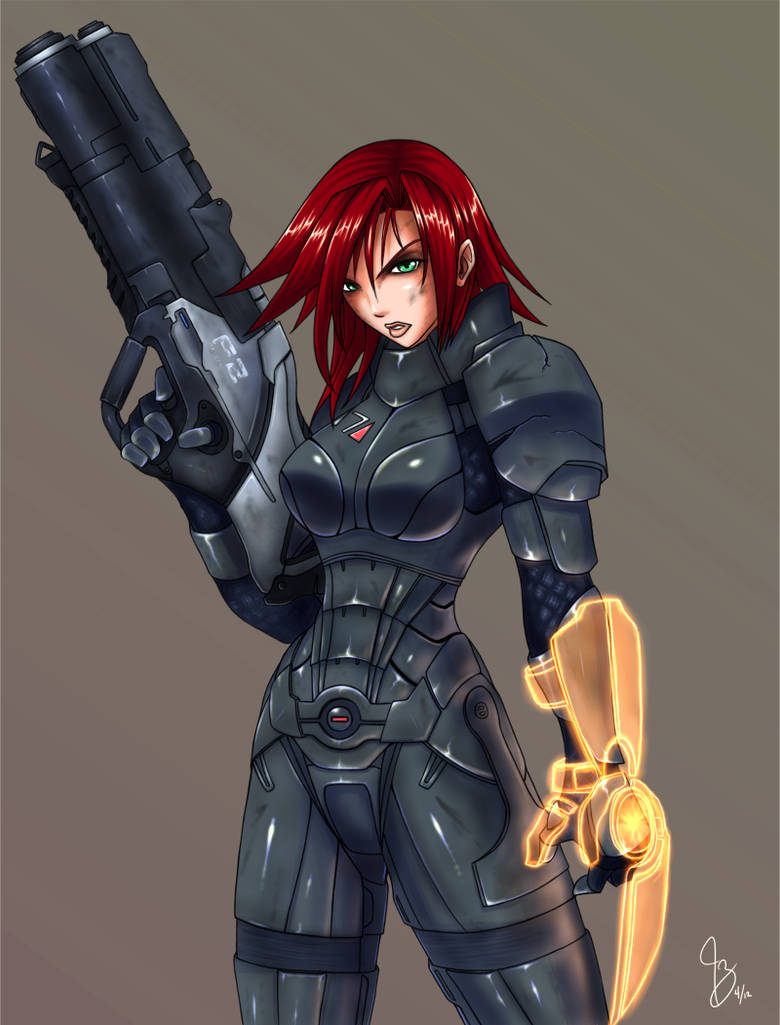 Commander Shepard v2.1 by Claymore32 on DeviantArt