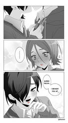 First Kiss (Persona 2 Tatsujun Comic) by Yeyou-Submarine