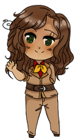 Chibi Sketch { Colored }