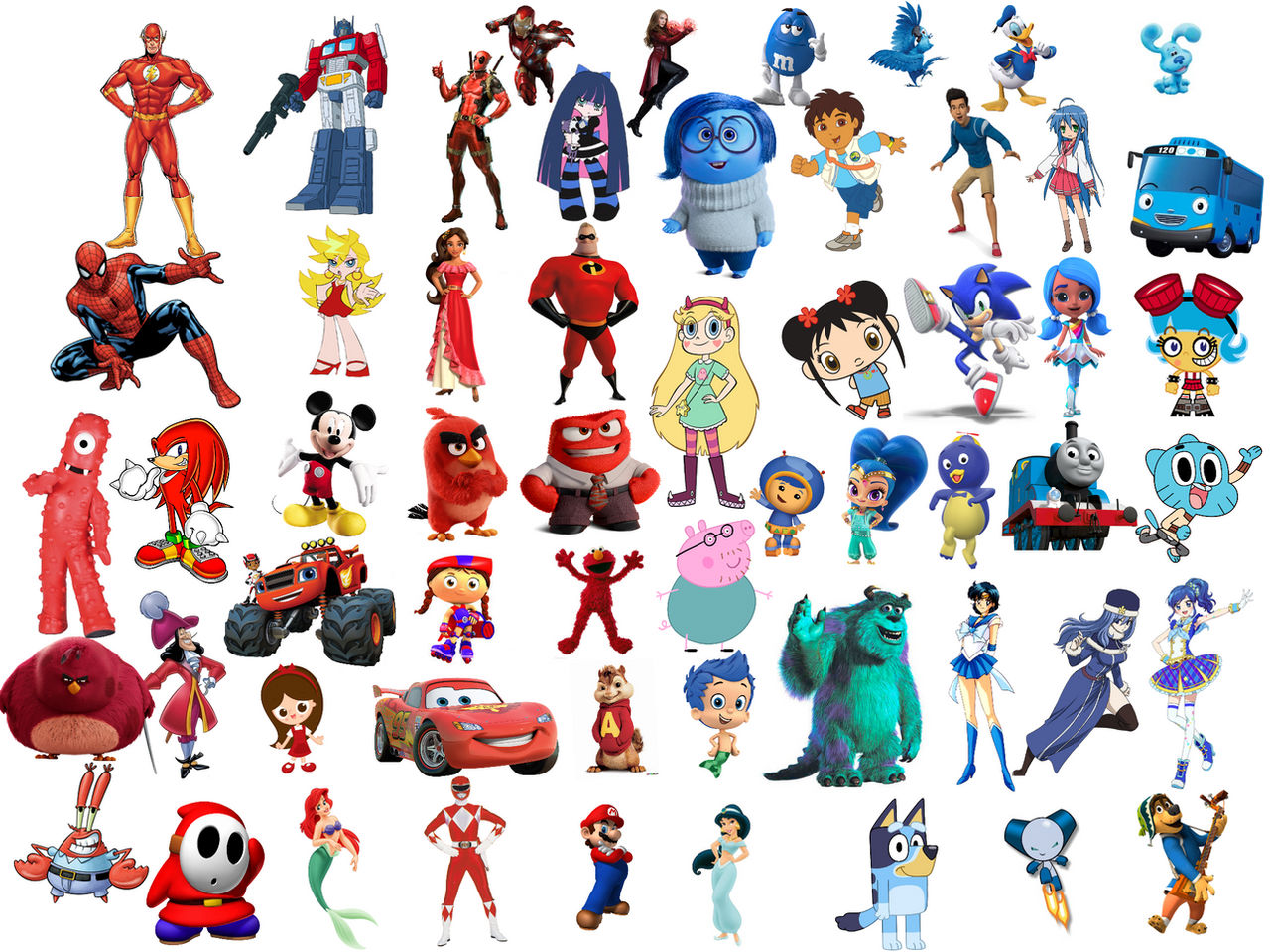 Red Characters By Deviantart Red and blue characters by Elishaboy on DeviantArt
